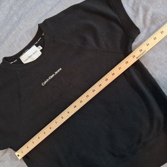 Calvin Klein Jeans Black Short Sleeve T-Shirt - Picture 5 of 9